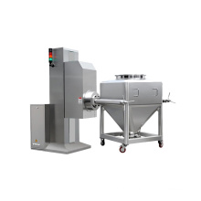 pharma single column bin hopper blender mixer machine